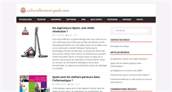 Desktop Screenshot of culturellement-geek.com